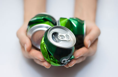 La importancia de reciclar las latas de aluminio