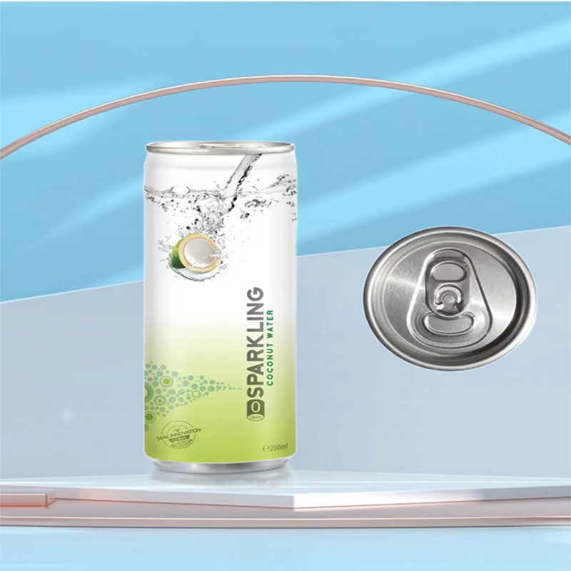 La nueva lata de bebida-Aluminio 250ml Slim Can OEM