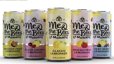 Me & the Bees Lemonade cambia a latas de aluminio para conmemorar el aniversario